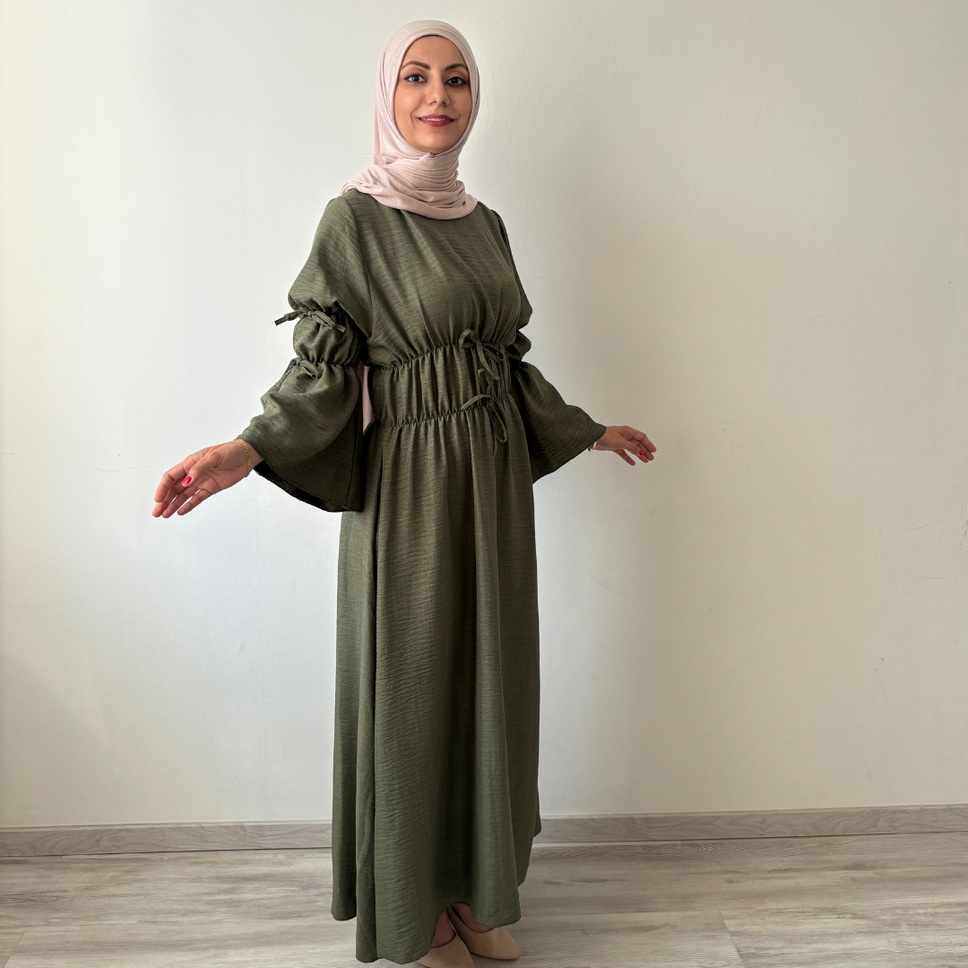 Lara Kleid olive