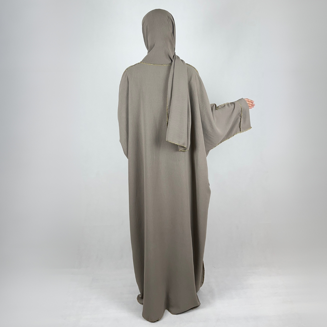 Ruqaya Abaya mit integriertem Kopftuch