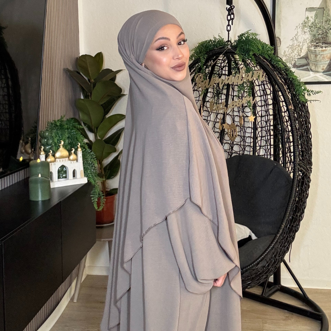 Khimar Einlagig versch. Farben