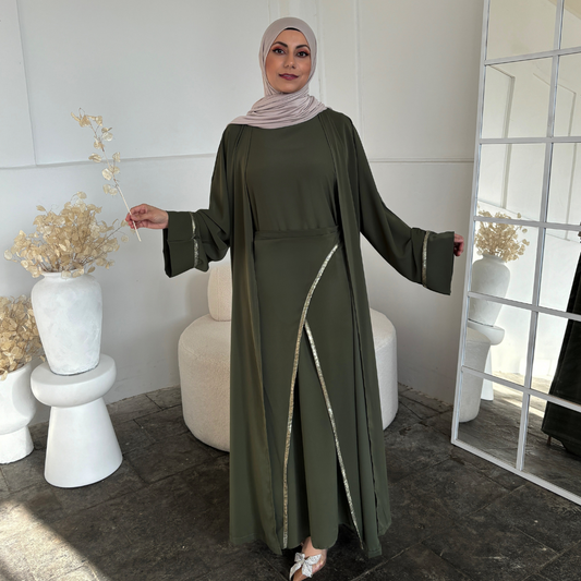 Eid Wickelkleid 2-Teiler