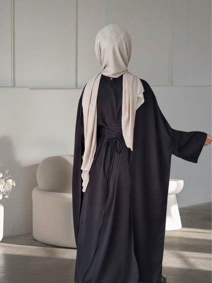 Rania Spitzen Cape Kleid