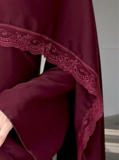 Rania Spitzen Cape Kleid